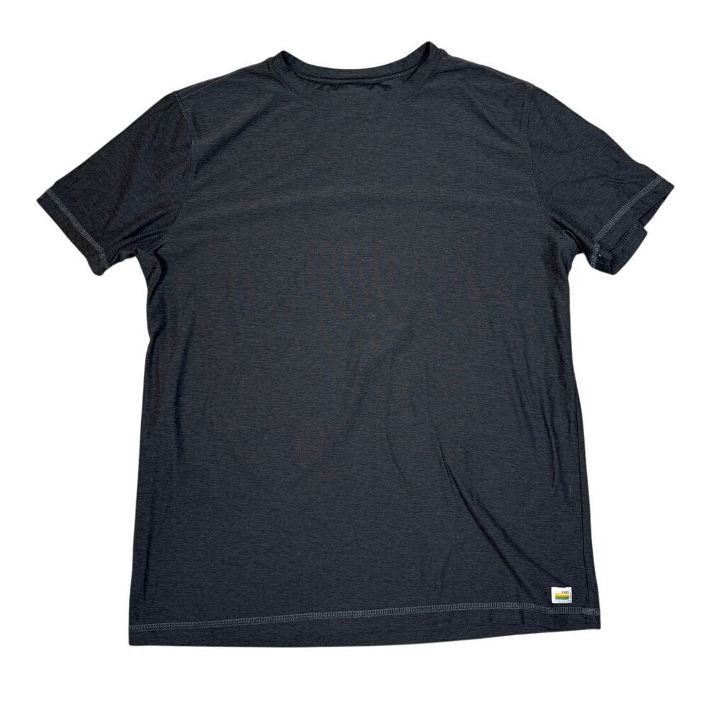 Vuori Mens Dark Gray Short Sleeve Shirt *Read